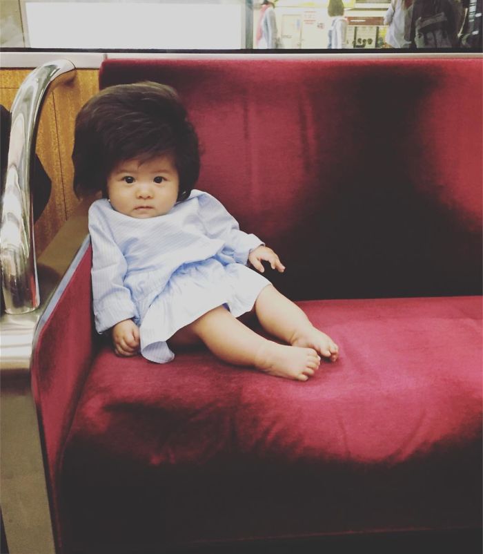 This Six Months Old Girl's Hair Is So Amazing It Gained Her Over 93K Instagram Followers